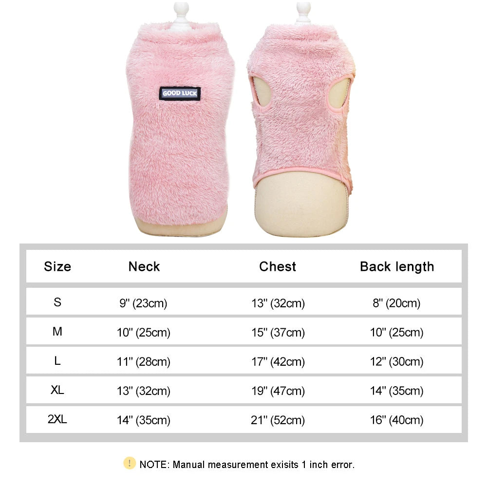 Fleece Pet Sweaters